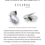 Eclipse Essence Ring with Garnet Tsavorites