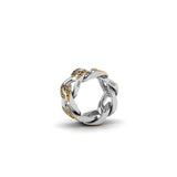 Carpe Diem Ring with New Age Royal Blue Sapphires G