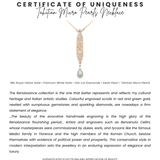 Tahitian Micro Pearls Necklace with Diamonds