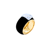 Stella Full Night Ring with Diamonds and Onyx