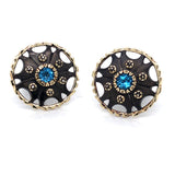 Raphael Cufflinks with Blue Topaz