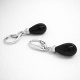 Stella Baby Drops with Diamonds and Onyx