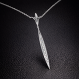 Eclipse Necklace with Diamonds