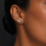 Eclipse Studs - Tsavoriti