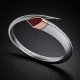 Eclipse Bangle with Rubies