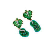 Renaissance Vineyard Leaves Earrings