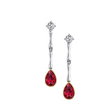 Osso Earrings with Diamonds