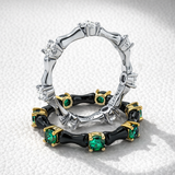 Osso Ring with Diamonds