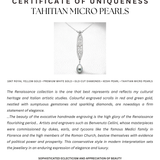 Tahitian Micro Pearls Necklace with Diamonds