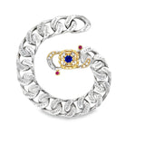 Carpe Diem Bracelet with New Age Diamonds, New Age Sapphires and New Age Rubies