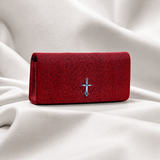 LE CARAMELLE DI SANTO Pomegranate Galuchat Leather Bag