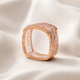 The Storm Ring with Fancy Colour and Black Diamonds